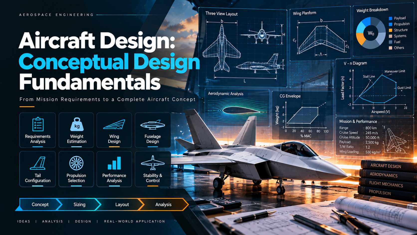 Aircraft Design: Conceptual Design Fundamentals